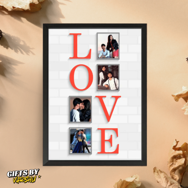 Love Frame - Customised Couple Gift